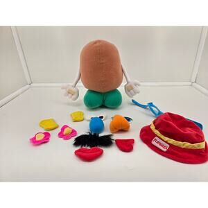 1991 Playskool Mr. Potato Head Plush & Parts, Retro Toy